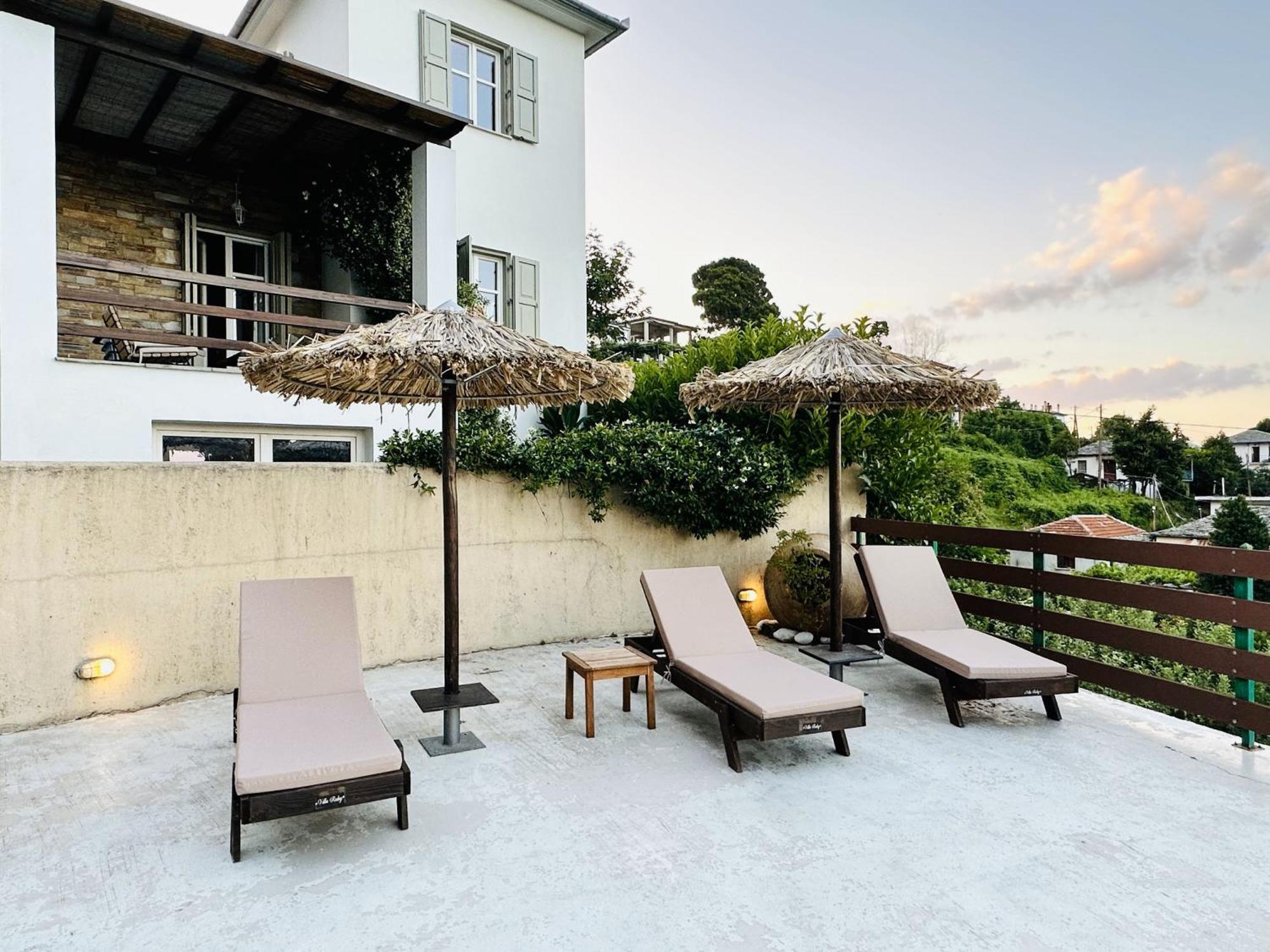 Luxury Villa At Pelion- Ruby ザゴラ エクステリア 写真